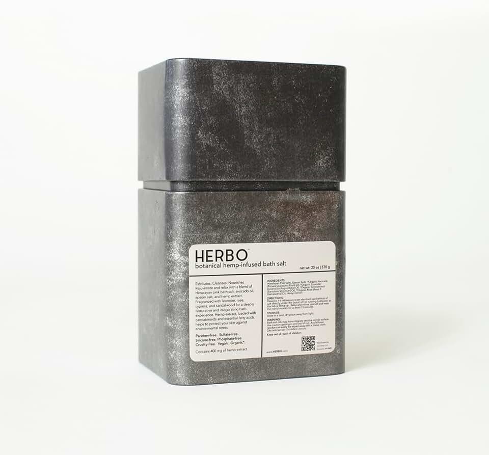 Organic Moisturizing Epsom Salt Bath Soak with Rose, Lavender, and Sandalwood