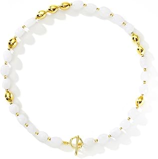 Colorful Gemstone Beaded Necklace for Women
