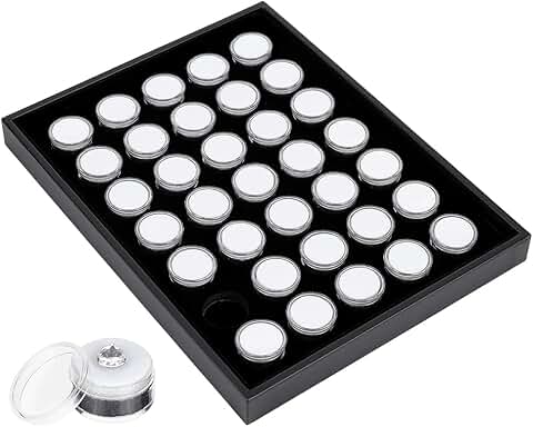 Jewelry Display Case with Lid for Small Items