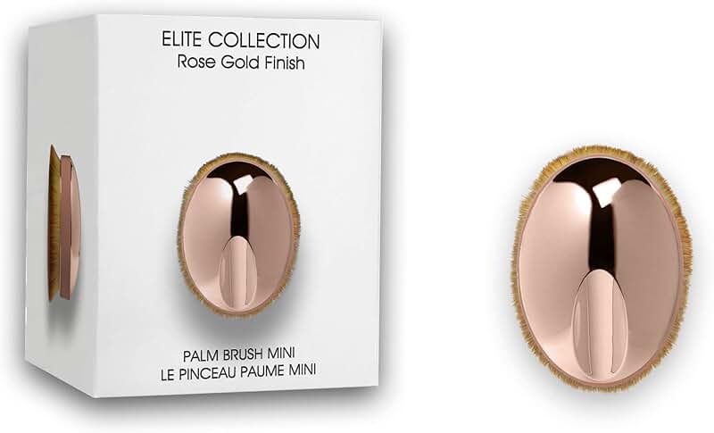 Mini Rose Gold Artis Elite Palm Brush