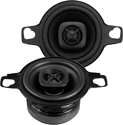 2-Way Coaxial Car Speakers, 2.75", 160W, Pair