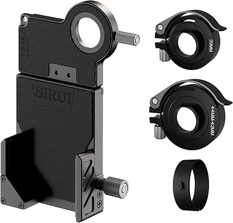 Phone adapter for spotting scopes and binoculars