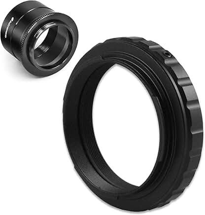 2-inch T-2 Focal Camera Adapter with Metal T-Ring for Nikon SLR