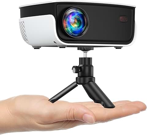 Portable Mini Projector for Outdoor and Indoor Use