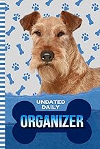 Daily Organizer with Dog and Paw Print Cover