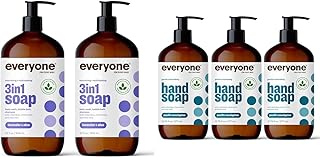 Eucalyptus 3-in-1 Soap, Body Wash, Shampoo Bundle
