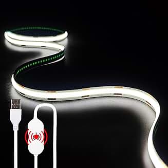 6000K White USB LED Light Strip for TV and Bedroom