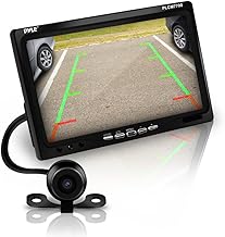 Rear View Car Camera with Night Vision and 7" Screen