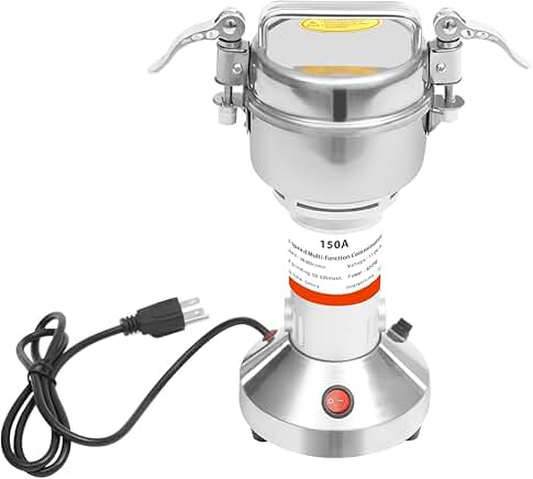 150g Electric Grain Mill Grinder with Timer