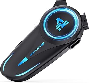Motorcycle Helmet Bluetooth Headset with Voice Assistant