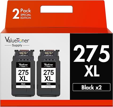 High Yield Black Ink Cartridge for Canon PIXMA Printers