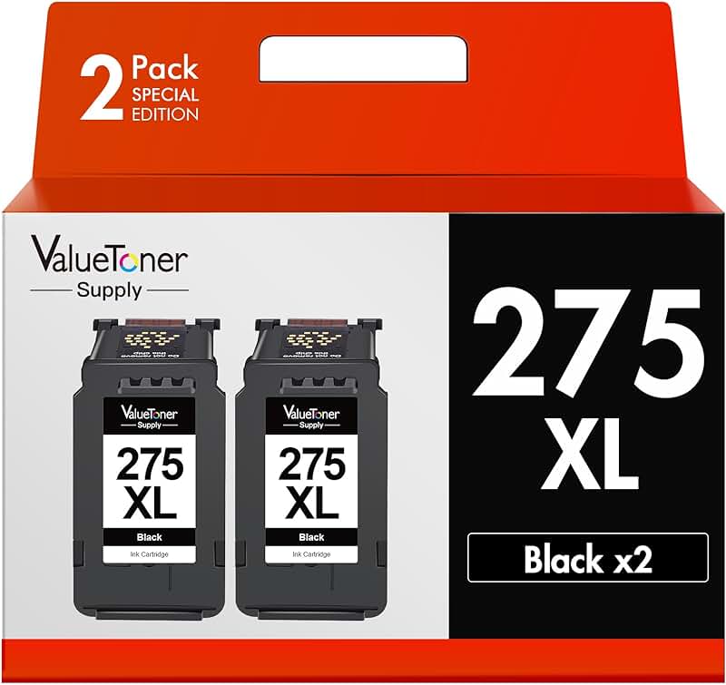 High Yield Black Ink Cartridge for Canon PIXMA Printers