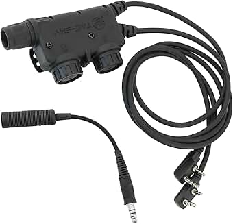 V2 U94 Tactical Headset with Dual PTT and 2-Pin Connector