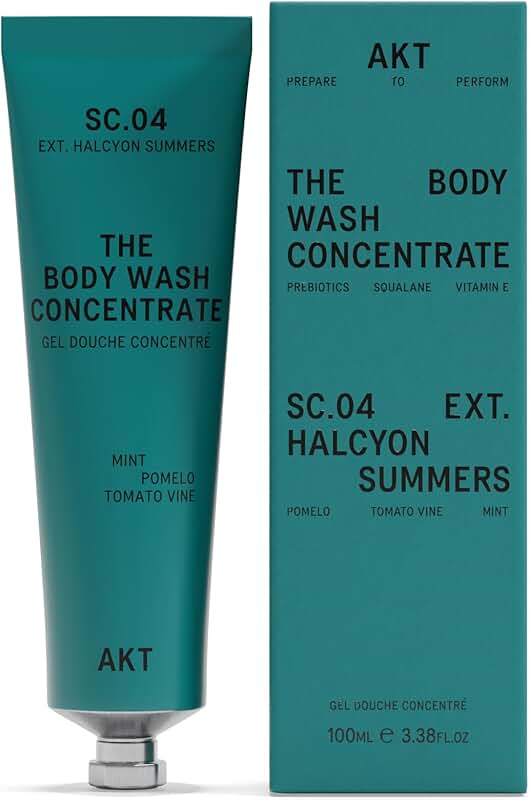 Natural Body Wash with Prebiotics, Olive Squalane & Vitamin E