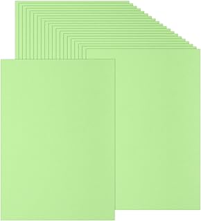 Light Green Colored Cardstock Paper, 100 Sheets, A4, 230GSM
