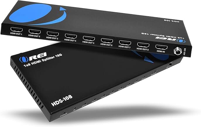 UltraHD 1 in 8 Out HDMI Splitter 4K@60Hz