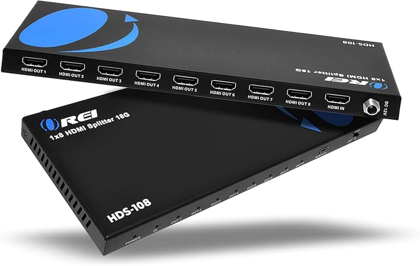 UltraHD 1 in 8 Out HDMI Splitter 4K@60Hz