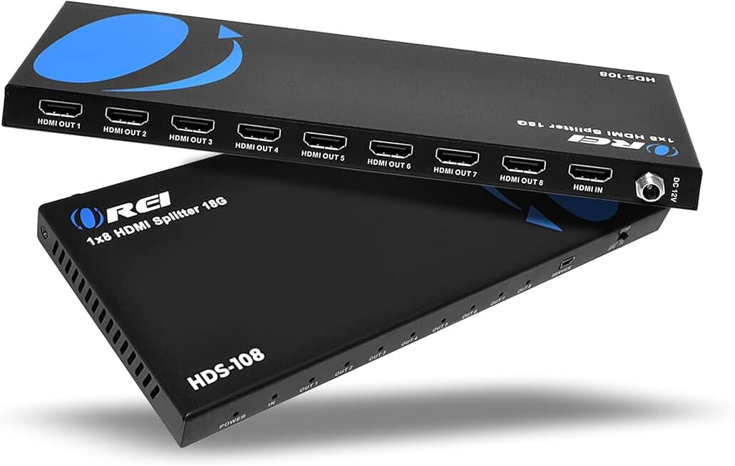 UltraHD 1 in 8 Out HDMI Splitter 4K@60Hz