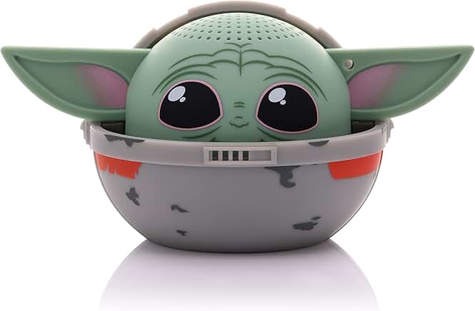 Mini Bluetooth Speaker with Grogu in Pram