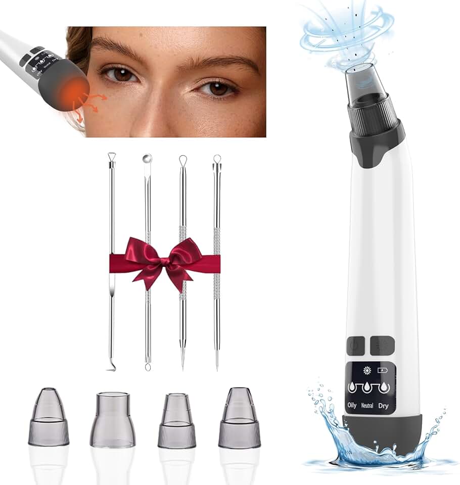 Blackhead Remover Pore Vacuum with 3 Suction Levels