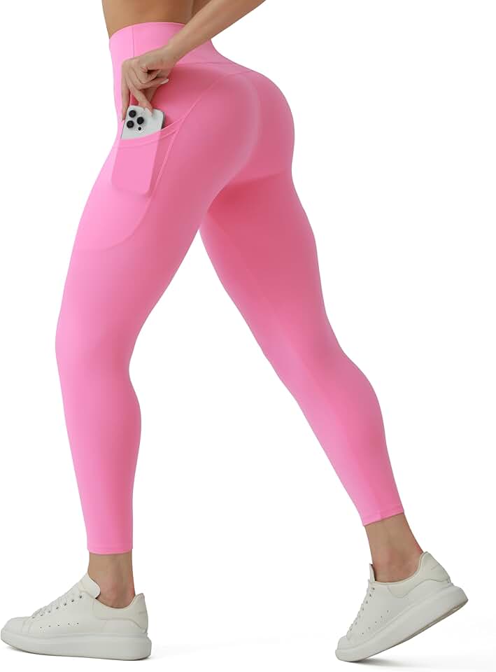 High Waisted Soft Tummy Control Yoga Pants for Women
