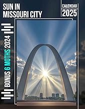 Missouri City Sunlight Calendar for 2025