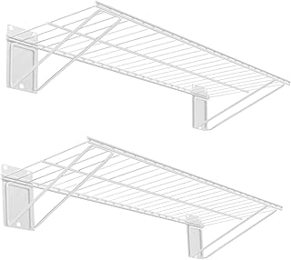 Heavy Duty Wall Shelves, 24x11 inches, 2-pack