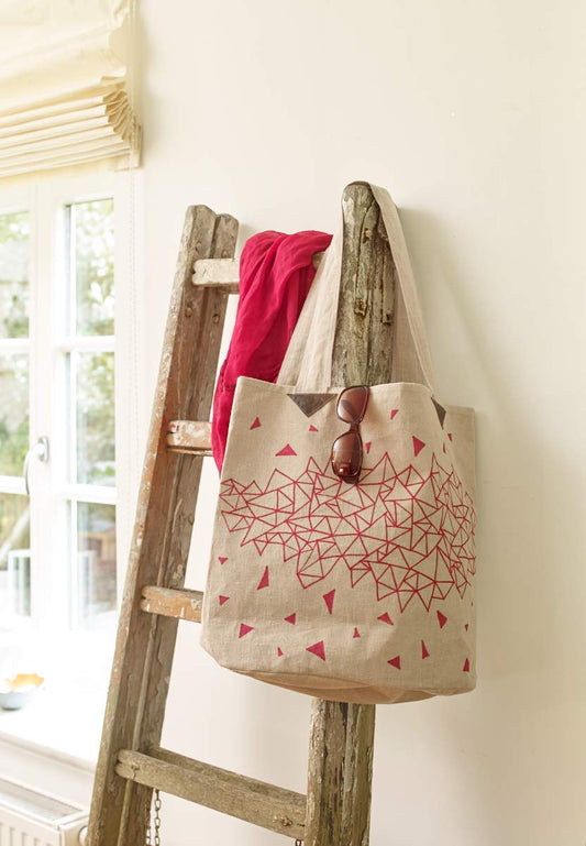 Red Textile Fabric Marker Pen