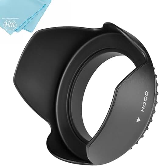77mm Tulip Lens Hood for Digital Camera