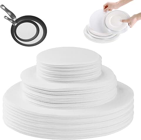 Set of 144 Felt Plate Dividers for China and Porcelain
