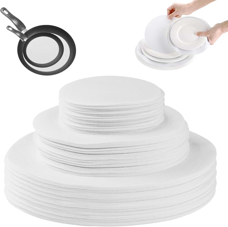 Set of 144 Felt Plate Dividers for China and Porcelain