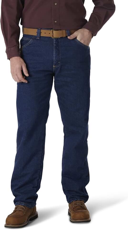 Men's Relaxed Fit Lined Work Jeans