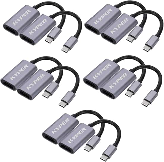 USB-C to HDMI Adapter 4K 30Hz, 10 Pack