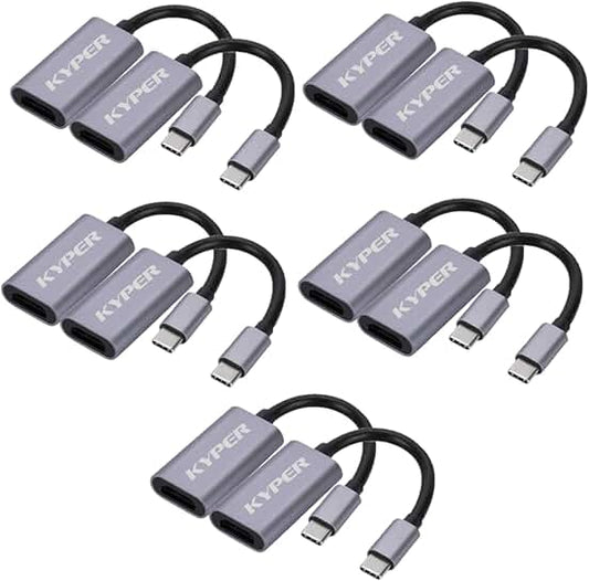 USB-C to HDMI Adapter 4K 30Hz, 10 Pack