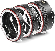 Auto Focus Macro Extension Tube Set for Canon EOS Lenses