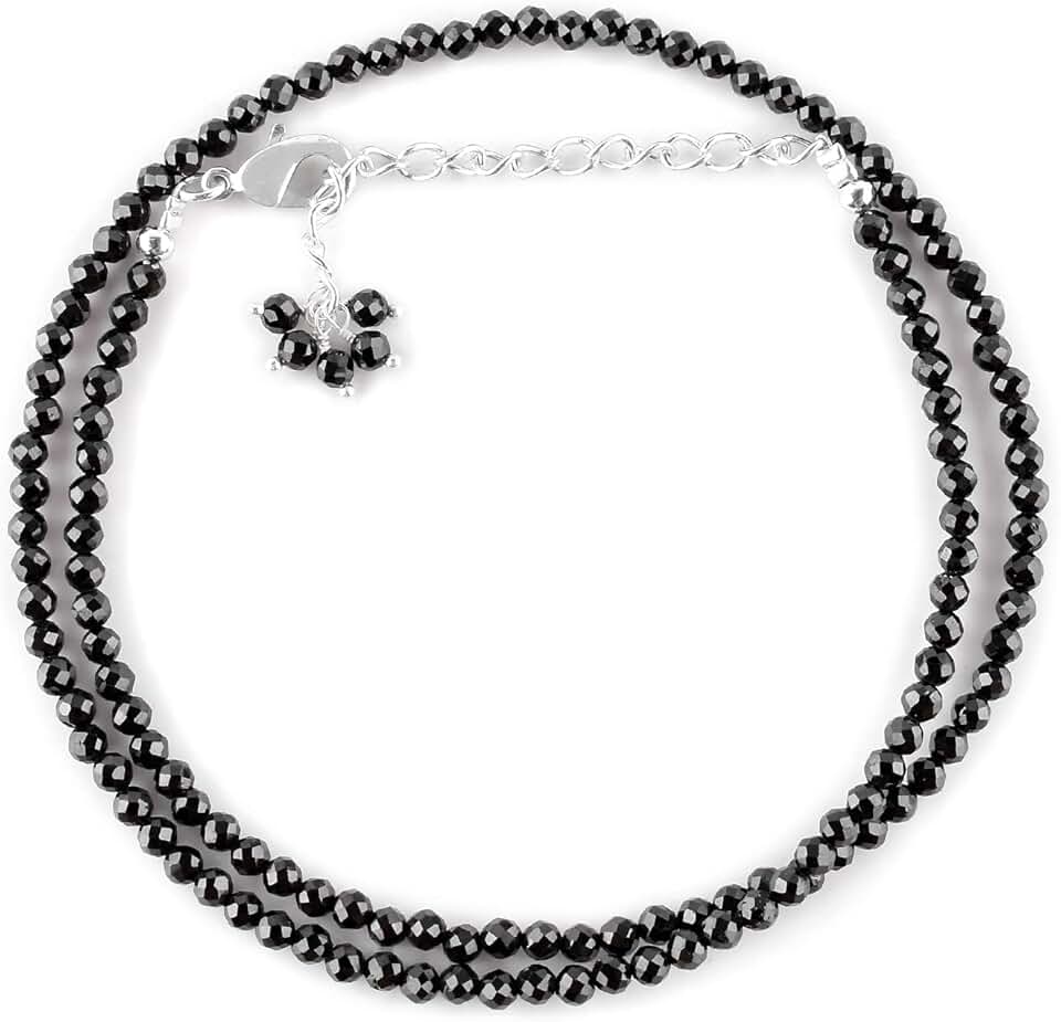 Natural Gemstone Beads Choker Necklace for Women
