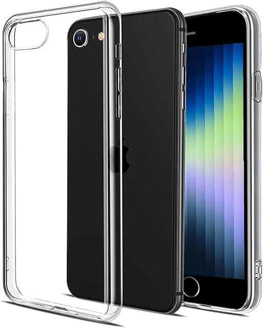 Clear soft TPU case for iPhone SE and 8/7