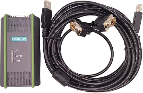 16ft PLC Cable for Siemens S7-200/300/400 Data Download and Programming