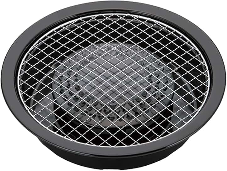 Korean Cookware Aburi Stove Top Grill Pan Black