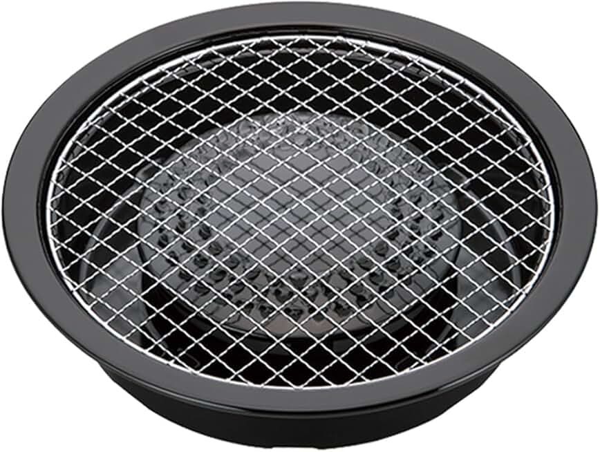 Korean Cookware Aburi Stove Top Grill Pan Black