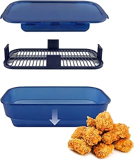 Collapsible Batter Bowl for Mess-Free Breading