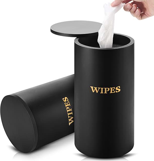 Refillable Wet Wipes Dispenser with Magnetic Lid