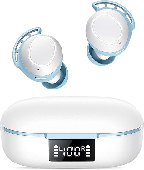 Mini Wireless Earbuds with Noise Cancellation and 60H Playtime