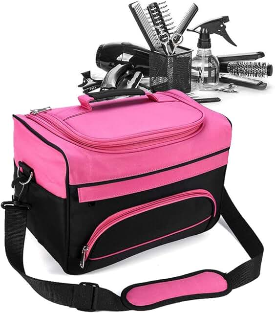 Portable Hairdressing Tool Salon Case with Strap