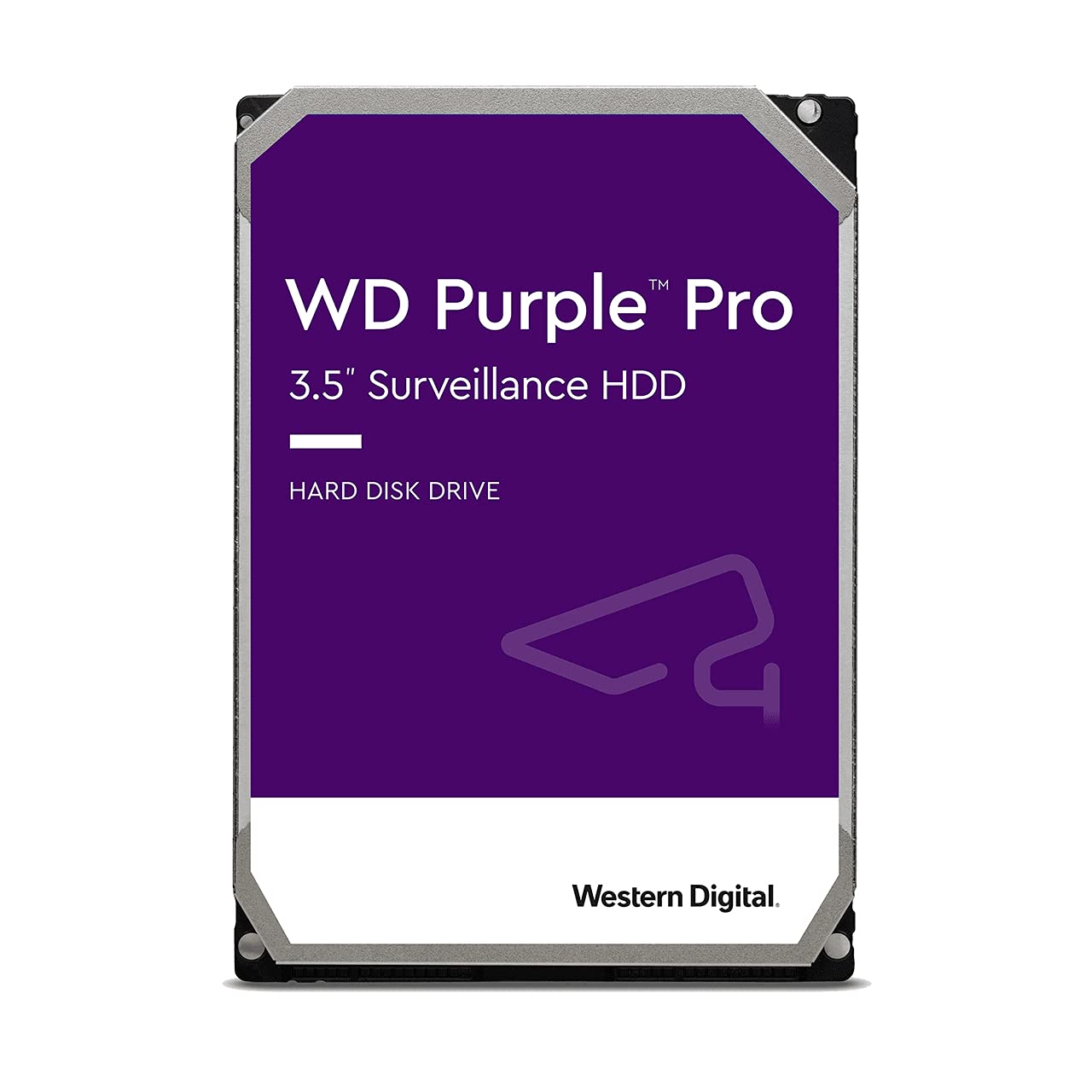 10TB WD Purple Pro Surveillance Internal Hard Drive HDD - SATA 6 Gb/s, 256 MB Cache, 3.5" - WD101PURP