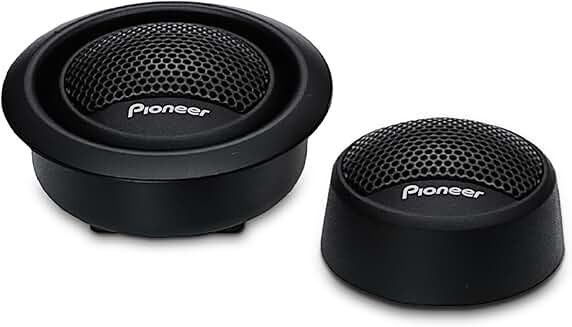 Pair of 3/4-inch 120W Polyester Dome Tweeters