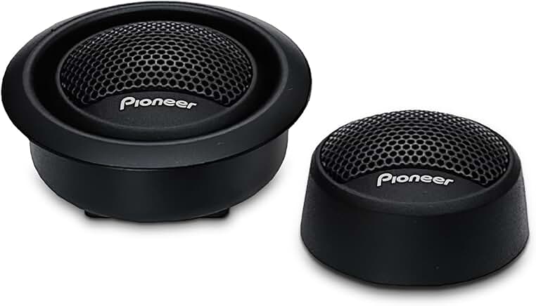 Pair of 3/4-inch 120W Polyester Dome Tweeters