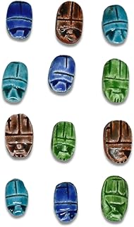 Assorted Color Scarab Beetle Bead Pendant Necklace Bracelet