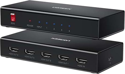 HDMI Splitter 1 in 4 Out 4K@60Hz 2.0