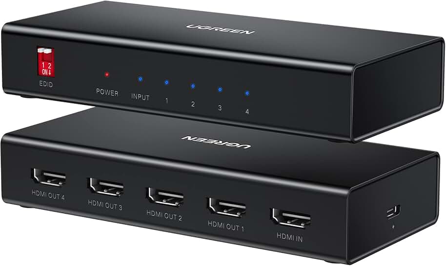 HDMI Splitter 1 in 4 Out 4K@60Hz 2.0